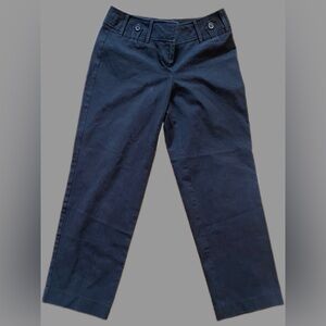 Ann Taylor Crop Pants Black Size 0